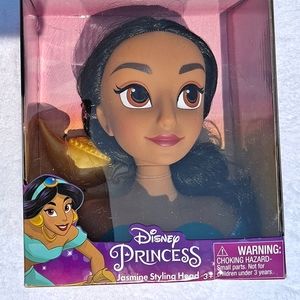 Disney Princess Jasmine Styling Head And Hair Brush Set